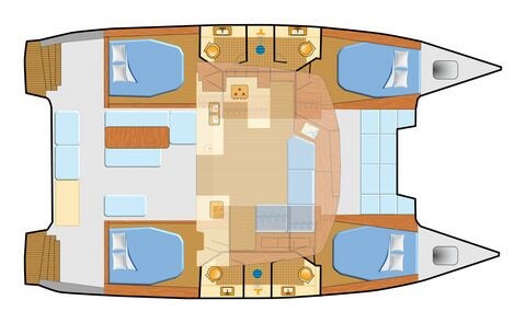 YachtABC - Arisa - Croatia - Fountaine Pajot Astrea 42